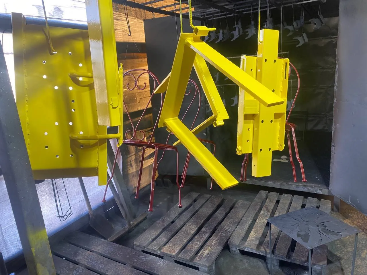Покраска металла